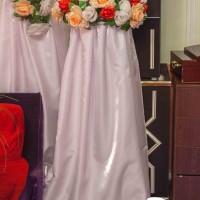 цветочные стойки для оформления зала на свадьбу